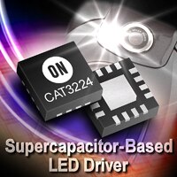 CAT3224 Supercapacitor-Based LED Driver
