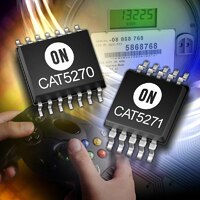 The CAT5270 and CAT5271 are dual-channel digital potentiometers with 256 resistor taps for fine resolution adjustment and an I2C-compatible interface for maximum interoperability.