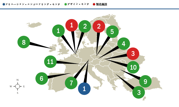 ON Semiconductor European Locations