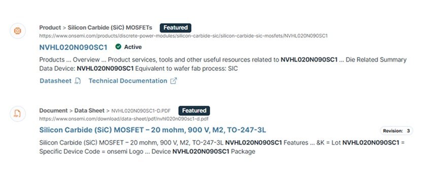 Site search example page