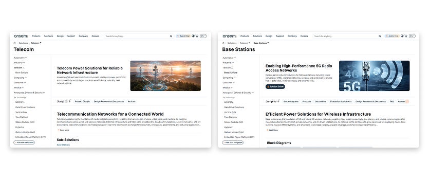 Screenshot images for new solution pages