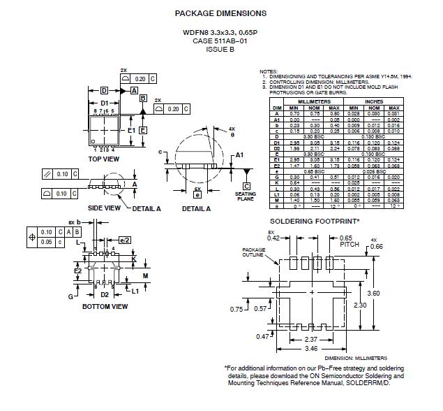 NTTFS4937N: シングル NチャネルPower MOSFET 30V、75A、 4.5mΩ