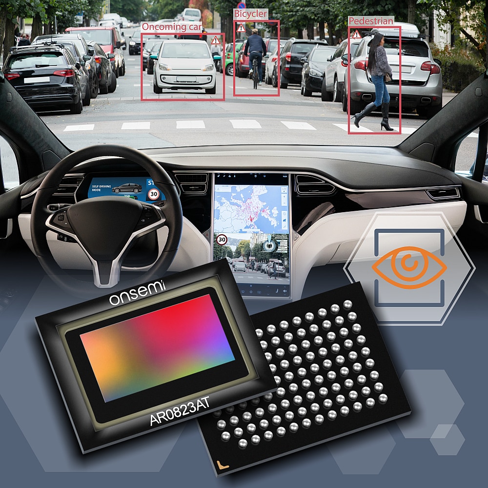 オンセミ、自動車の安全性を高める次世代ADASを牽引するHyperluxイメージセンサファミリを発表