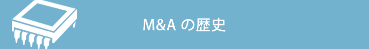 M&Aの歴史