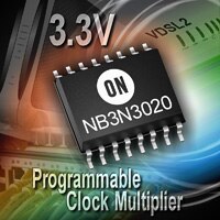 Clock Multiplier, LVPECL / LVCMOS, Programmable, 3.3 V